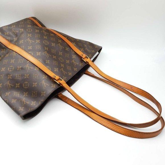 100% Authentic Louis Vuitton Sac Shopping Brown Monogram Tote Bag - Picture 7 of 15